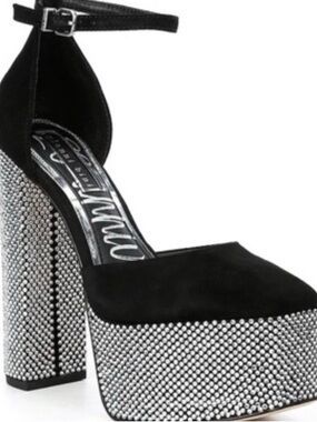 Gianni Bini Kaelani 20th Anniversary rhinestone heels